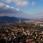Donauturm Blick Auf Den Kahlenberg