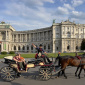 Fiaker Vor Wiener Hofburg