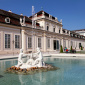 Oberes Schloss Belvedere Mit Springbrunnen