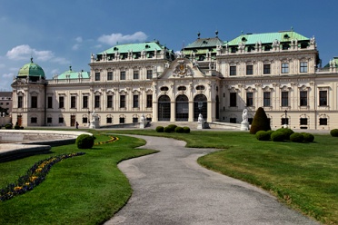 Schloss Belvedere Weg