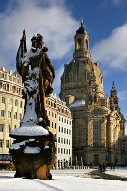 Dresden Frauenkirche Winter