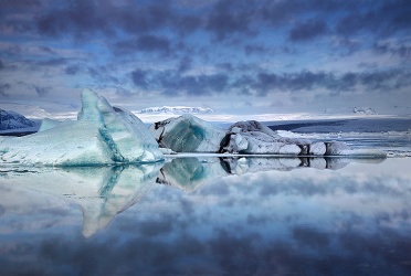 Jokulsarlon - Reflecting Icebergs