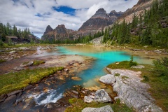 Green Lake on Opabin Plateau