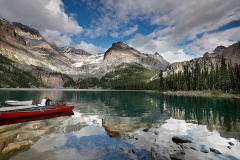 Boats at Lake O'Hara