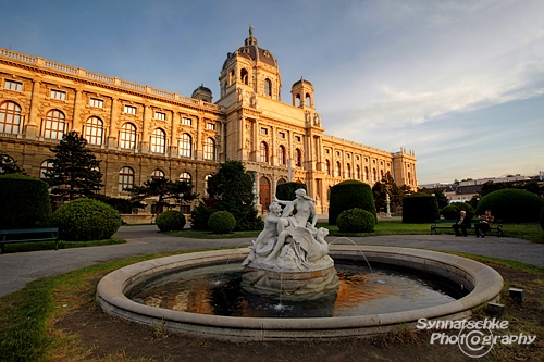 Kunsthistorisches Museum Vor Sonnenuntergang