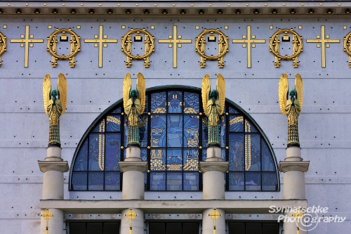 Otto Wagner Kirche Detail