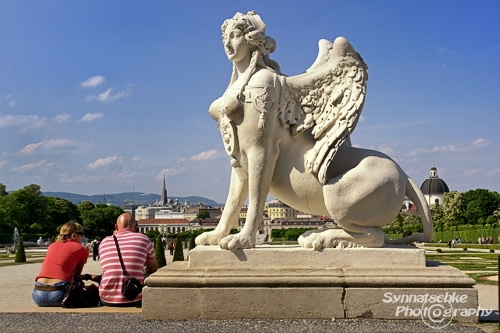 Schloss Belvedere Sphinx 2