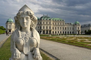 Schloss Belvedere Sphinx