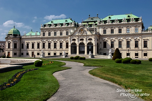 Schloss Belvedere Weg