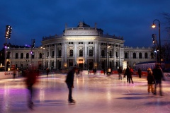 Wiener Burgtheater Eislaufplatz