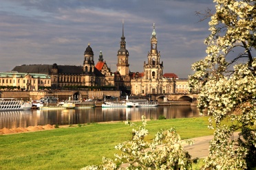 Dresden With Flowers
