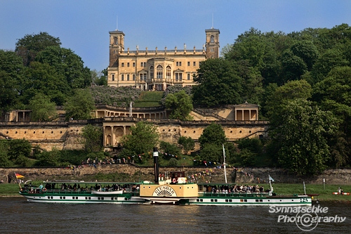 Schloss Albrechtsberg and Steamboat Diesbar