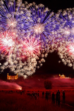 Dresden Fireworks Schloessernacht
