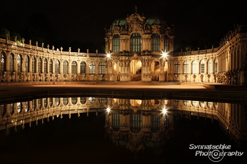 Dresden Zwinger at Night