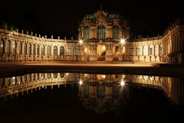 Dresden Zwinger at Night