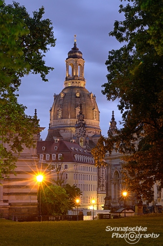 Frauenkirche After Sunset