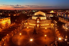 Semperoper at Night