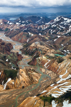 Jökulgil Rhyolite Mountains