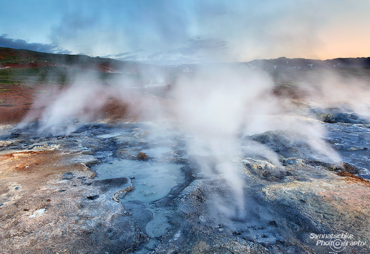 Fumaroles and Mud