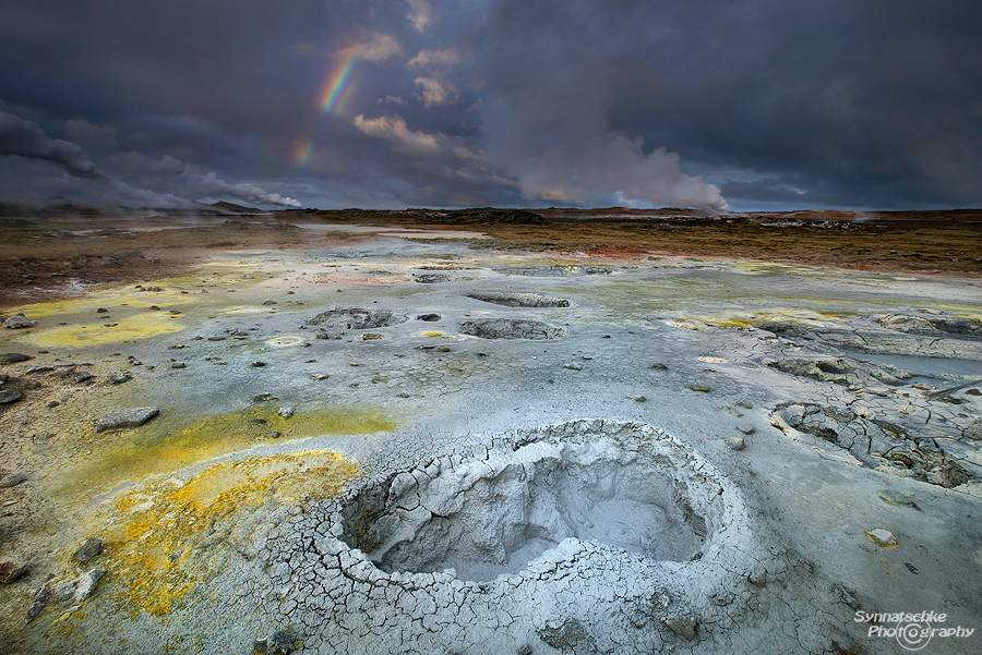 Gunnuhver Geothermal Areas Iceland Europe Synnatschke Photography