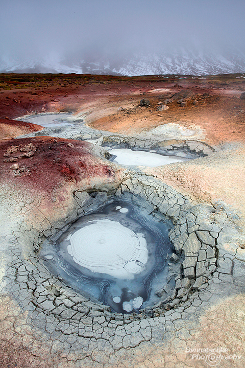 Mud Pools & Fog