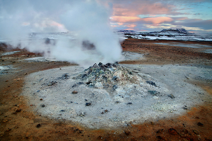 Fumarole at Namarkard near Lake Myvatn