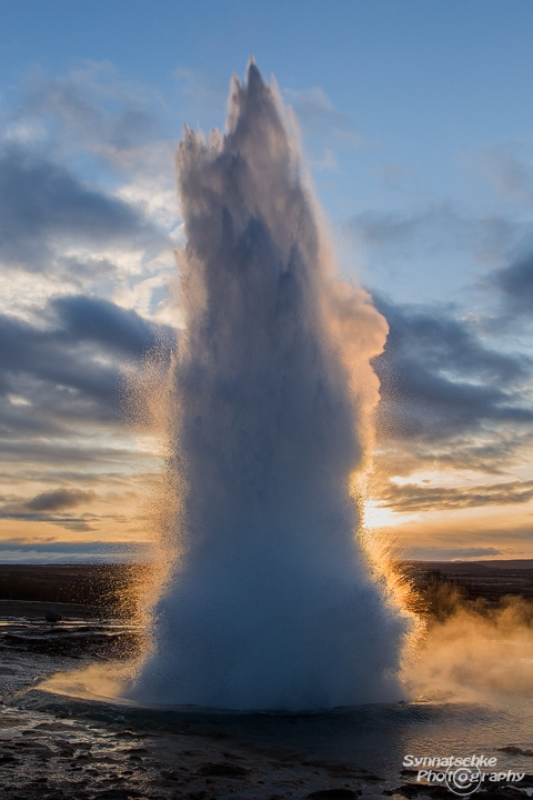 Strokkur Geyser Eruption