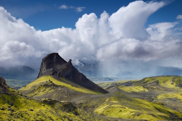 Einhyrningur - Unicorn Mountain in the Icelandic Highlands