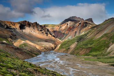 Gorge at Landmannalaugar