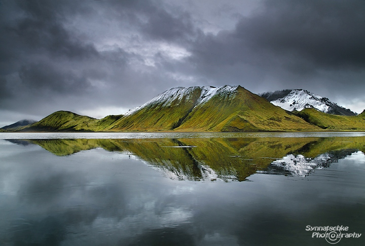 Landmannalaugar Lake Reflection