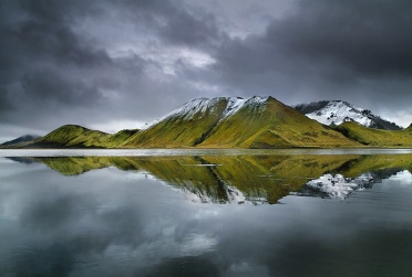 Landmannalaugar Lake Reflection
