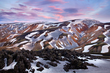 Landmannalaugar Midnight Sun
