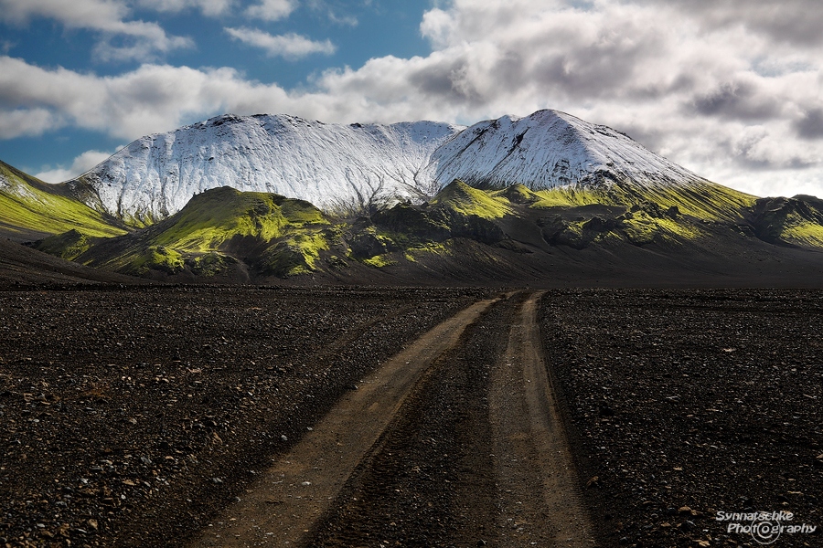 First snow in the Icelandic Highlands