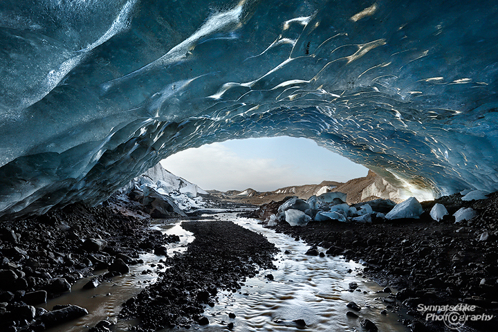Crystal Ice Cave at Vatnajökull