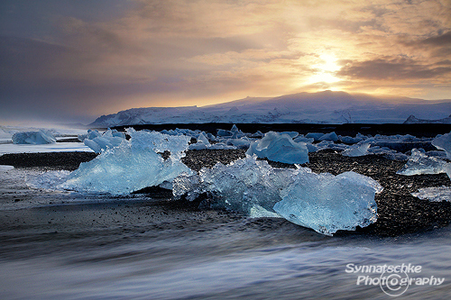Sunset at Iceberg Beach