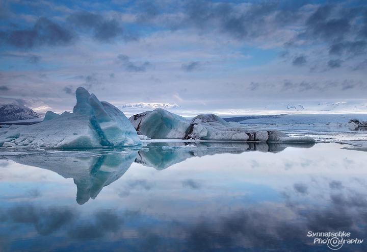 Jökulsarlon Reflection