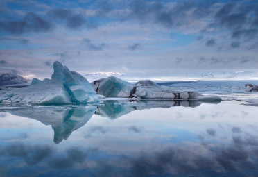 Jökulsarlon Reflection