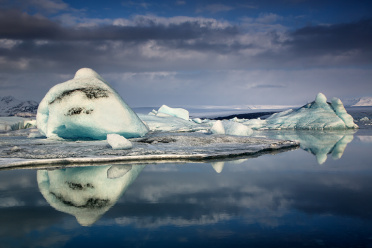 Morning Light on Jokulsarlon Lagoon