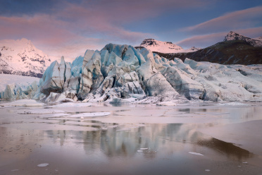 svinafellsjoekull-winter-sunset