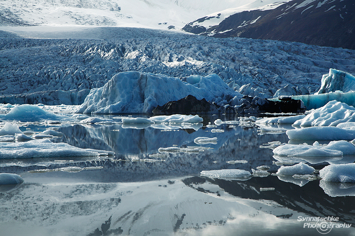 Wonderland of icebergs