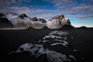 Stokksnes Ice Patterns