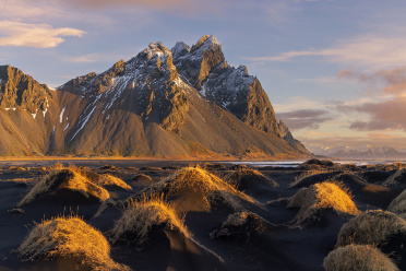 Winter morning at Stokksnes