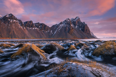 Stokksnes Winter Sunrise