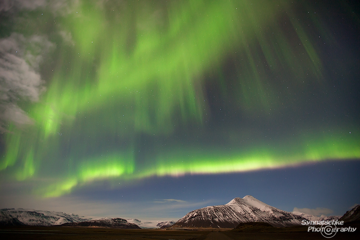 Curtains of light