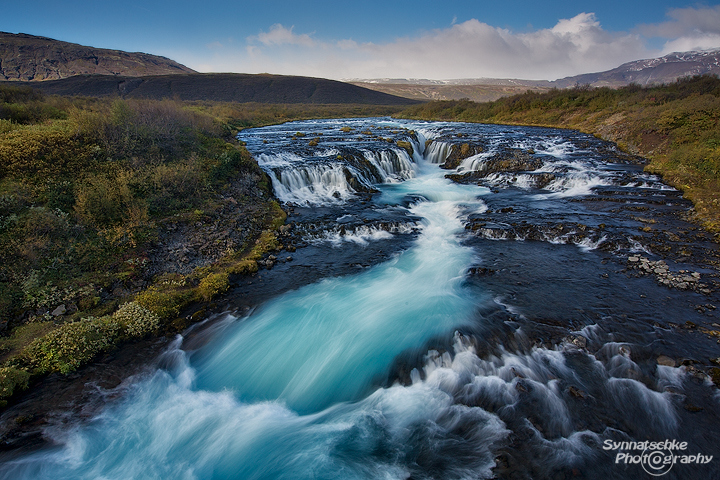 Brúarfoss in late Summer