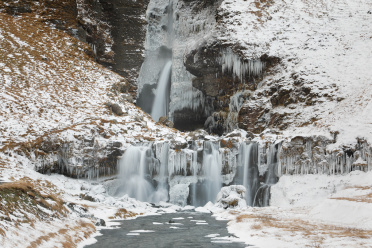 gluggafoss-winter