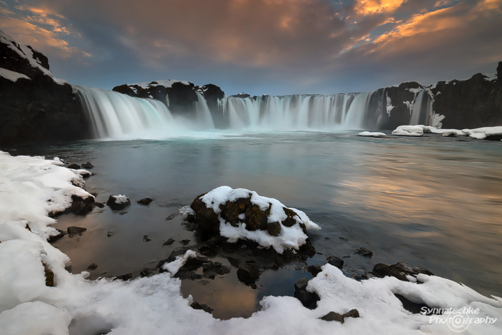 Godafoss from below