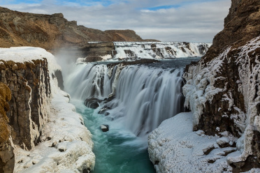 Gullfoss in Winter