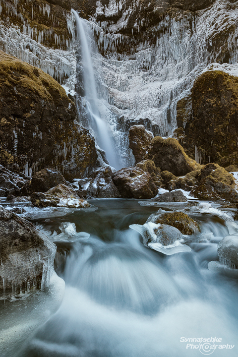 Icy Waterfall