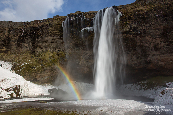 Rainbow at Seljalandsfoss